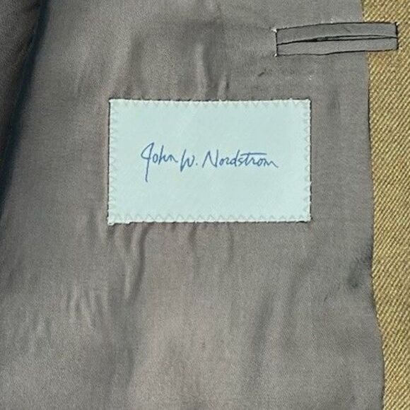 John W Nordstrom x Loro Piana Mens Pure Cashmere 50R Sport Coat Blazer 2 Button - Picture 10 of 12